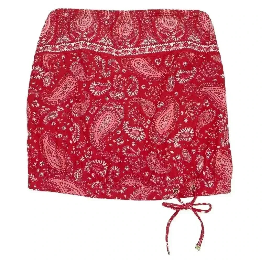 Michael Kors Paisley Blouson Bandini Womens Swim Top - Picture 3 of 8